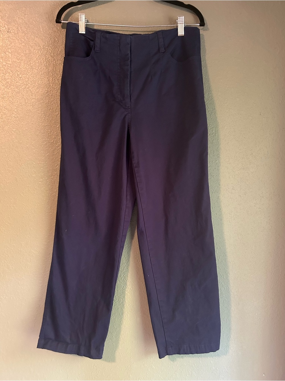 LOFT navy blue straight leg pants size 6 #workwear #professional